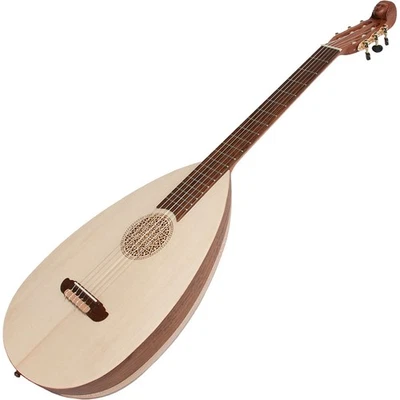 Roosebeck Lute-Guitar, 6 String, Variegated, Gears - Image 1 of 4