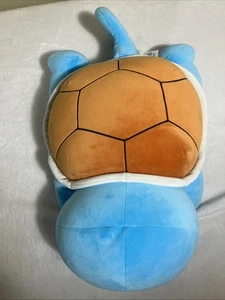 Nintendo Pokemon Jazwares Sleeping Squirtle Large 18" Pillow Buddy Plush - Picture 1 of 7