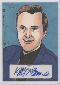 2014 Leaf Pop Century 1/1 Pat Boone Rich Molinelli Auto Sketch 5m1