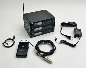 Shure SLX4 Funk Mikrofon Empfänger H5 518-542MHz Menge 3 mit 1*AC PS 1*SLX1 - Bild 1 von 10