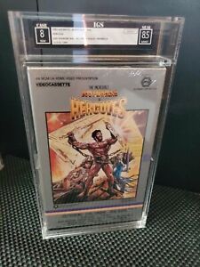 Hercules (VHS 1983) IGS Graded 8-8.5, Sci-Fi Adventure Fantasy Lou Ferrigno 