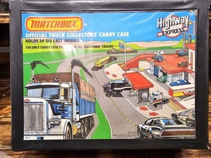 Vintage Matchbox Case Filled With 65 Cars All Matchbox - Picture 1 of 8