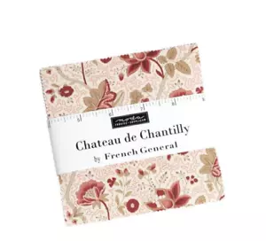 Chateau de Chantilly 3 Charm Packs MODA French General fabrics quilting 13940PP - Picture 1 of 12