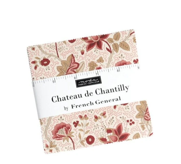 Chateau de Chantilly 3 Charm Packs MODA French General fabrics quilting 13940PP - Image 1 of 4