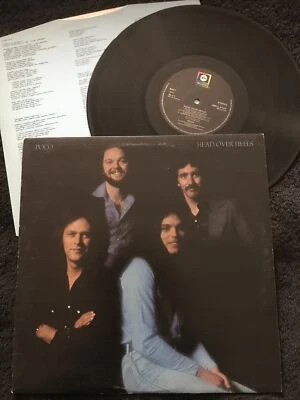 Poco - Head Over Heels Vinyl LP LYRIC INNER ABCL5137 1975 1st Press A-1U B-1U EX - Image 1 of 4