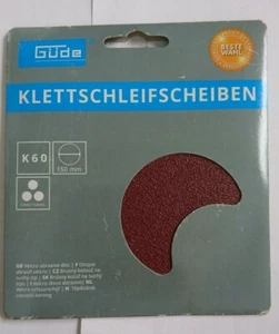 Güde Gewebe Klettscheiben Schleifscheiben passen zu Güde GBTS 400 3 x K60 150 mm - Bild 1 von 1