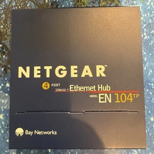 NETGEAR EN104TP ProSafe 4-Port 10 Mbps Ethernet Hub - Picture 1 of 5