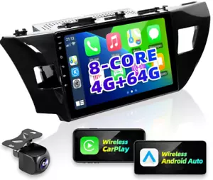 10.2" Android Radio for Toyota Corolla 2014-2016 8core 4GB RAM 64GB Head Unit - Picture 1 of 3