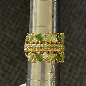 Michael Valitutti Gems En Vogue Shade of Green Multi Shape and Multi Gemstones 9 - Picture 1 of 13