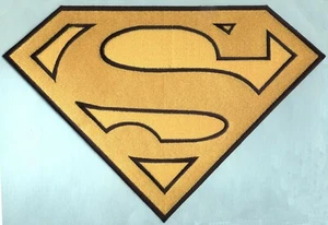 Superman/Superboy Christopher Gerard Cape Logo Aufnäher - Größenwahl - Bild 1 von 7