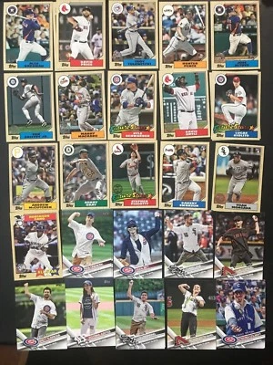 2017 topps inserts and 2017 update  u pick - Image 1 of 4