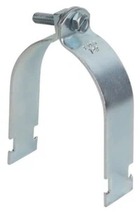Superstrut 702 2 EG, Strut Pipe Strap, Rgd Cond Clp 2In 12Ga Eg Steel, 1 PC - Picture 1 of 1