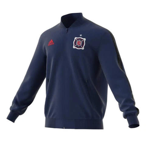 Chicago Fire Anthem Jacket Official Adidas Full-Zip Cover
