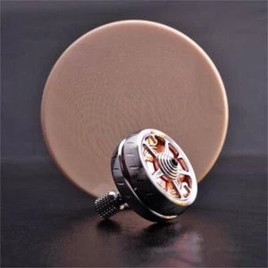 Stainless Steel Copper Spinning Top EDC Desktop Fidget Toy Stress Relief Gift - Picture 1 of 10