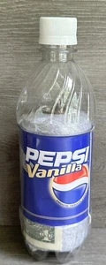 Vintage 2003 Pepsi Vanilla Promo T-shirt In Bottle With Dollar & Quarter Sealed - Picture 1 of 6