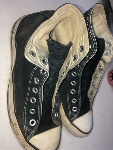 Scarpe sneakers Converse Chuck Taylor All Star Hi W9160 nere taglia 9 donna C23