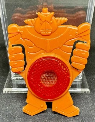 Reflector Bicicleta Promocional Kellogg Años 80 De Colección Naranja Robot Shogun Warriors Foto 1 de 3