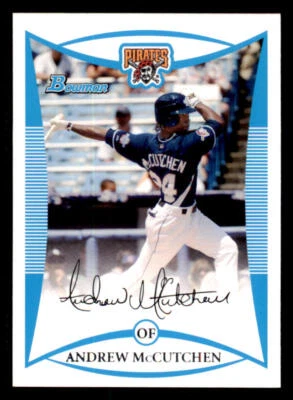 2008 Bowman Chrome Draft Prospects #BDPP69 Andrew McCutchen FG - Image 1 of 2