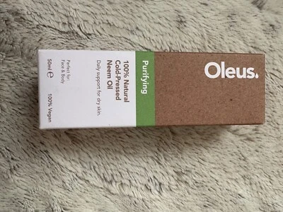 Oleus Purifying 100% Cold Pressed Neem Oil For Dry Skin 50ml - Image 1 of 2