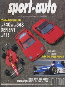 SPORT AUTO n°361 02/1992 FERRARI F40 & 348 BMW 325i - Foto 1 di 1