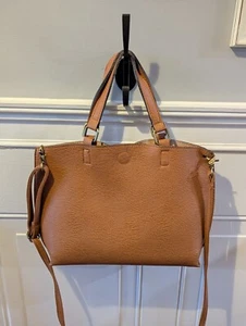 Bolso de cuero vegano suave Free People con correa para el hombro y bolsa extraíble BOHO - Imagen 1 de 15