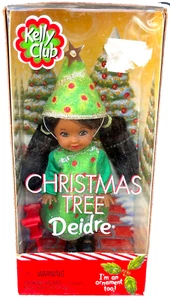 Kelly Club Christmas Tree Deidre Doll Barbie Mattel 2001 African American Vintag - Picture 1 of 1
