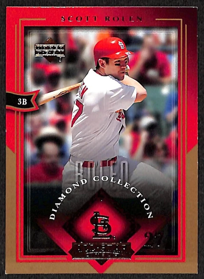 Scott Rolen 2004 Upper Deck Diamond Collection Card 80 St. Louis Cardinals - Image 1 of 1