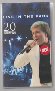 Cliff Richard - Live In The Park (VHS, 1999) 20 Greatest Hits ~ Hyde Park London - Picture 1 of 3