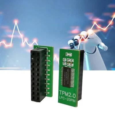 TPM2.0 20Pin TPM Modules LPC TPM 2.0 Trusted Platforms Accessories 2025 - Image 1 of 4