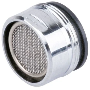 2 X Metal 24mm Tap Aerator Male Water Saving Faucet Nozzle with Insert Brass M24 - Picture 1 of 2