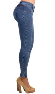 COLOMBIAN WOMAN BUTT ENHANCEMENT JEAN WITH PADS LOWLA 217988 ABD CONTROL SPDEX - Picture 1 of 12