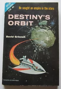 ACE DOUBLE F161 Brunner Times Without Number / David Grinnel Destiny's Orbit - Picture 1 of 3