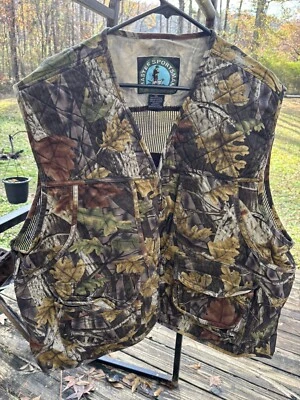 MASTER SPORTSMAN Rugged Outdoor Gear, Field Camo Hunting Vest, Men’s XXL - Image 1 of 4