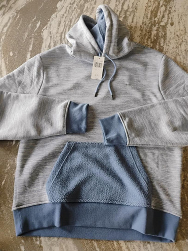 Felpa con cappuccio Michael Kors pile manica lunga 128€ grande come nuova spedizione gratuita!