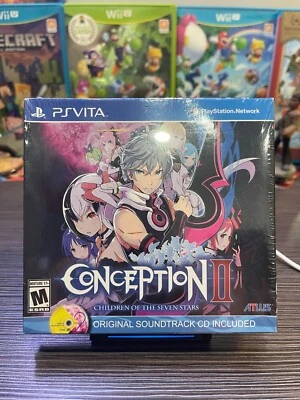 Conception II: Children of the Seven Stars Original OST included (PS Vita, 2014) - Image 1 of 4