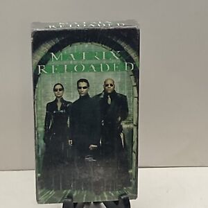 New! MATRIX RELOADED (VHS Tape, 2003) FACTORY SEALED! Keanu Reeves Wachowskis