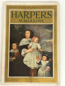 Harpers Magazine January 1924 No. 884 - Picture 1 of 5