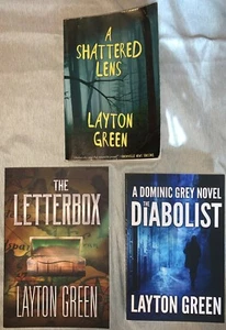 Layton Green, The Letterbox, The Diabolist, A Shattered Lens-excellent condition - Picture 1 of 5