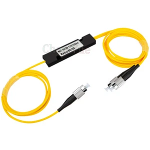 Acoplador de fibra óptica monomodo PLC 1/2 divisor de fibra óptica 2 piezas FTTH FC/UPC - Imagen 1 de 5