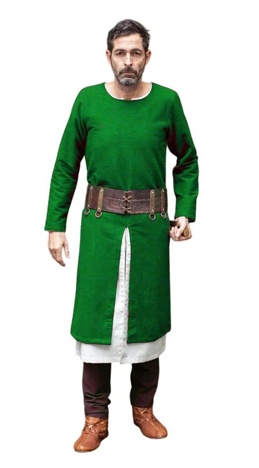 Caballero medieval túnica vikinga disfraces de Halloween disfraces tabardo para hombre (S-6XL) Foto 1 de 1
