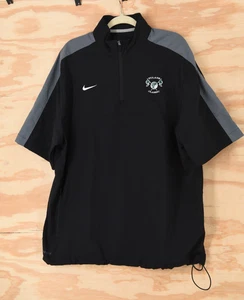 TULANE CLASSIC Nike Dri-Fit bestickt 1/4 Reißverschluss Kurzarm Shirt Jacke Large - Bild 1 von 11