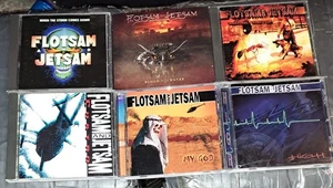 Flotsam And Jetsam 6 CD Lot - Foto 1 di 10