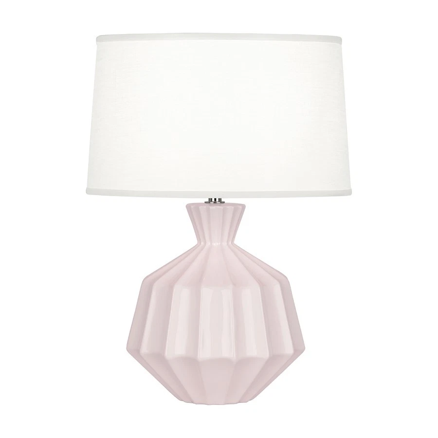 Robert Abbey Orion 1Lt Accent Lamp, Rose Water Glazed - RW989 - Image 1 of 1