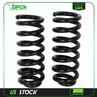 2X Front for Chevy C10 C20 C30 G10 G20 P10 GMC C1500 C2500 Jimmy Coil Springs - Image 1 of 4