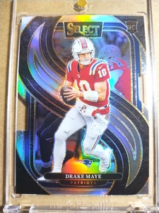 2024 Drake Maye Panini Select Rookie Premier Level Silver Prizm Die-Cut RC 🔥🔥 - Bild 1 von 3