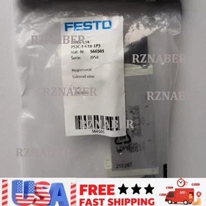 New VUVG-L14-P53C-T-G18-1P3 Festo 566501 Fast Shipping Solenoid Valve - Picture 1 of 9