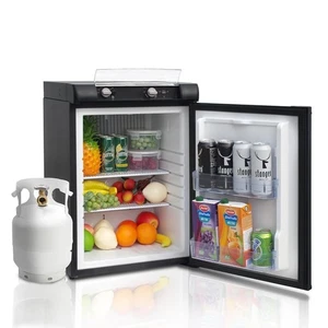 Smad 60L Mini Frigorifero Gas Propano Camper 12V/220V Frigo Camper AC/DC/GPL - Imagen 1 de 13
