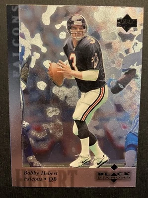 1997 Upper Deck Black Diamond - Bobby Hebert #8 - Image 1 of 2