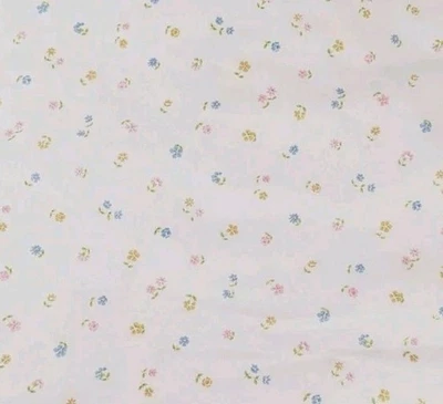 Sábana bajera completa vintage Wamsutta Country Flowers ultracale sin hierro RARA Foto 1 de 4