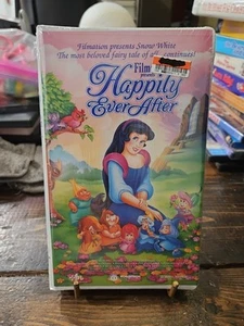 Happily Ever After VHS Tape Factory Sealed Watermark on Seal - Picture 1 of 5